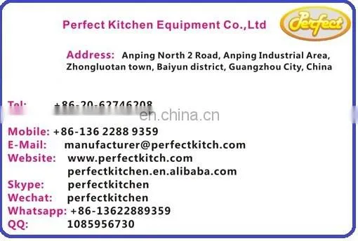 Commercial Stainless Steel Chinese Restaurant Kitchen Equipment