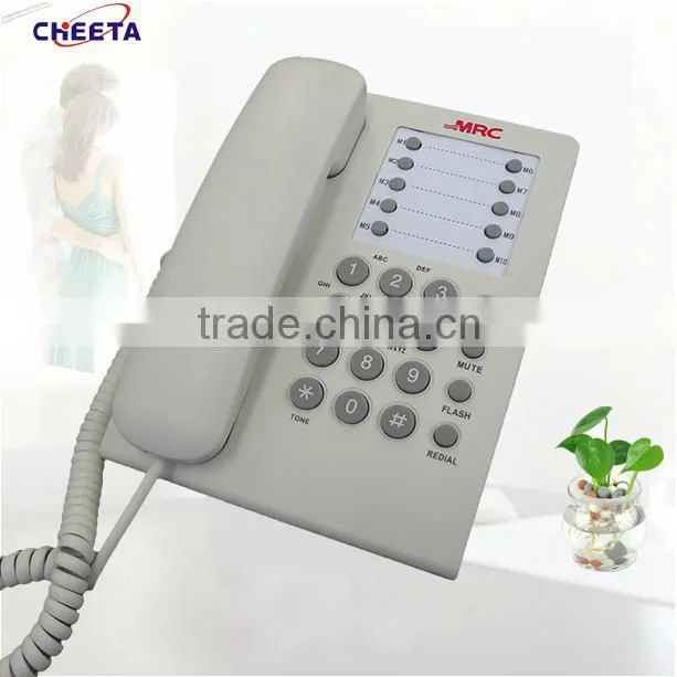 Basic corded analog marine telephone