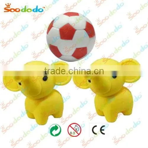 football promotional ideas eraser for kids
