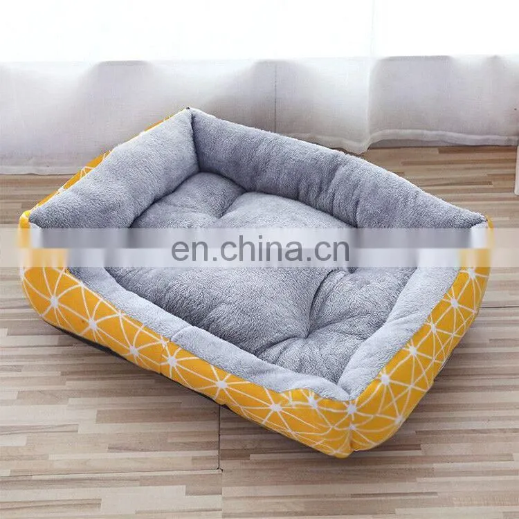 Manufacture Square Lucxury Pet Travel Dog Bed Car Hot Selling