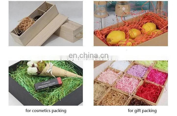 Kraft Paper cutting machine Craft Crinkle Cut Paper Shred Machine