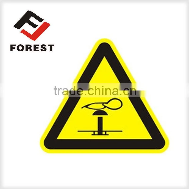 chemical adhesive printed security label for roll, safety labels