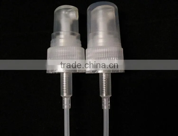 Plastic PP 20MM Screw Water Mist Sprayer Pump for PET Bottle With Clear Cover from Guagnzhou Factory