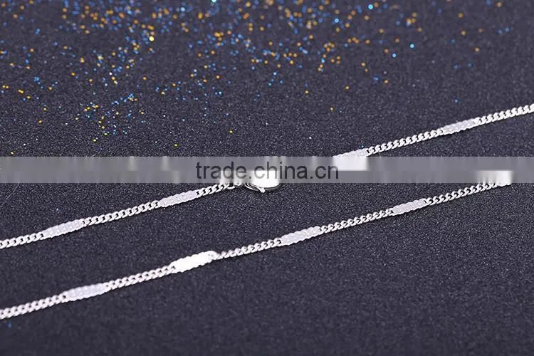 hot new products for 2015 latest design rhodium plated fashion jewellery necklaces
