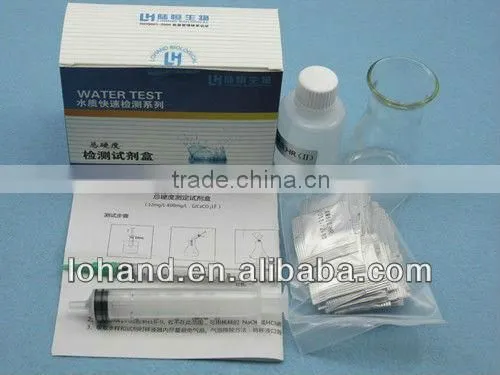 Hotsale low cost water test total hardness of water test kit