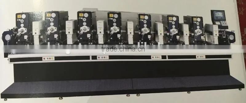Full Automatic High-speed Muiti-color Flexo Printing Slotting Die Cutting Machine(7 Color )