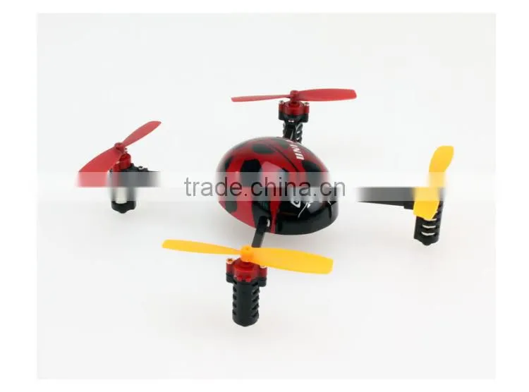 China Manufacture 2.4G 4 CH 4 Axis RC Ladybird RC Quadrocopter UFO with Gyro RC Drone RTF