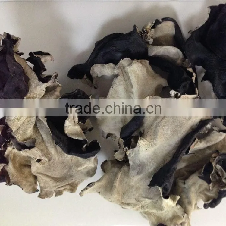Dried White Back Black Fungus