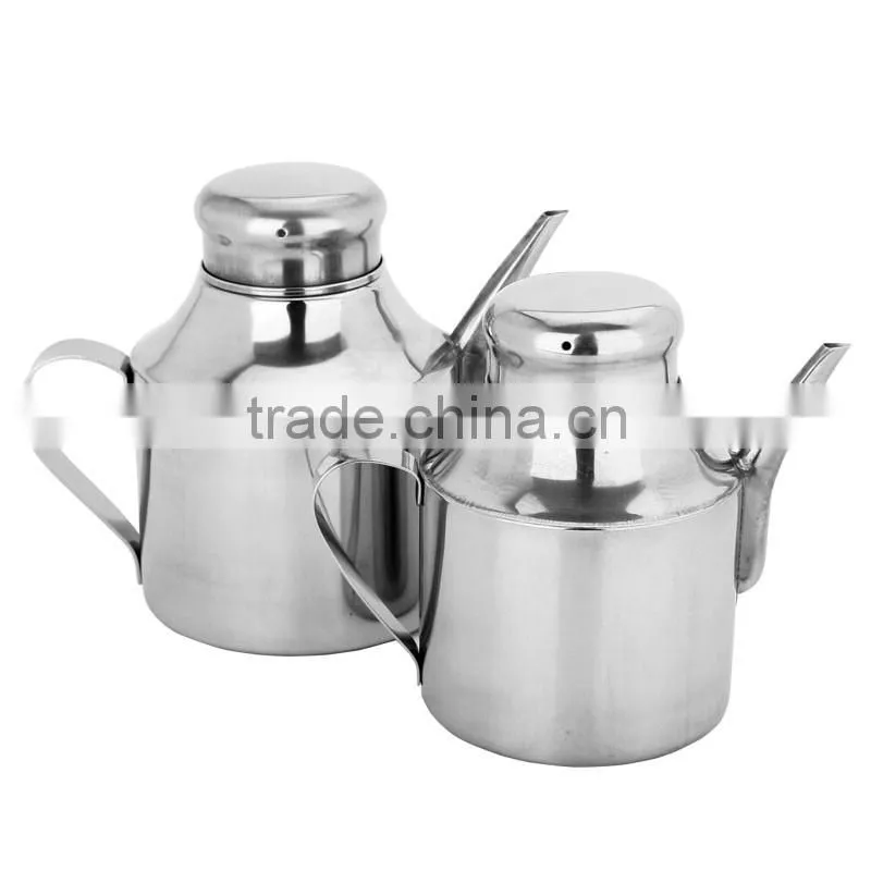 Decorative kitchen olive oil and vinegar bottle