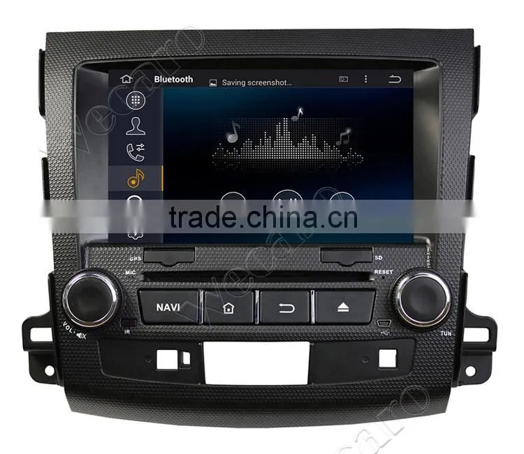 Wecaro WC-MO8063 android 4.4.4 car dvd player for mitsubishi outlander 2006 - 2012 3G wifi playstore