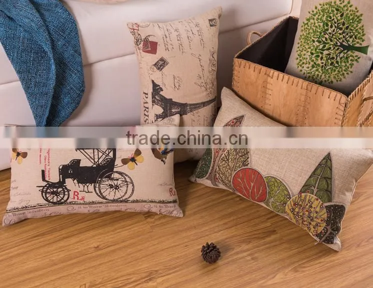 Personality Custom Printing Square Pillow Fashion Car Pillow Wholesale