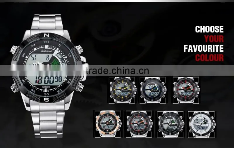 Chronograph wrist watch,Chinese stainless steel watches.wholesale china watch