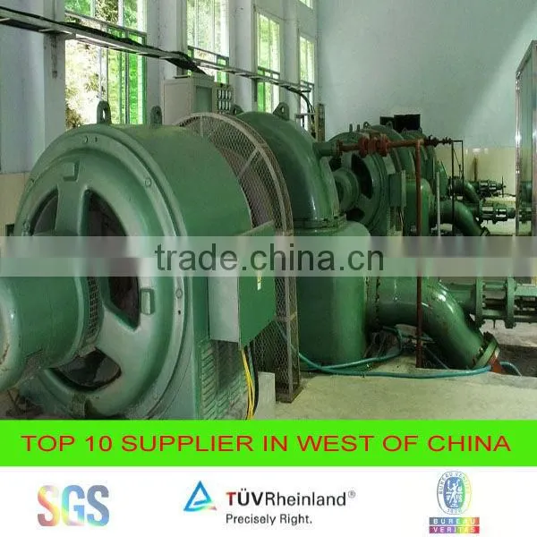 High Efficiency Hydro Power Impulse Turbine Pelton Turbine Turgo Turbine Generating Sets