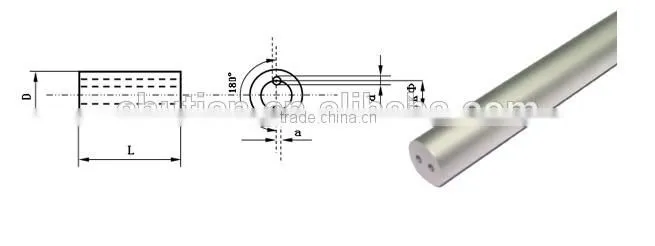 manufacturer storgae finished 20mm tungsten carbide round rods