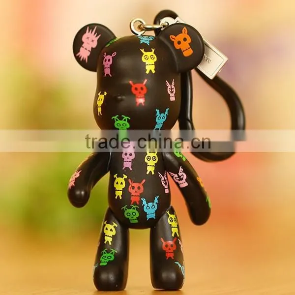 Plastic Bear Keychain Gift