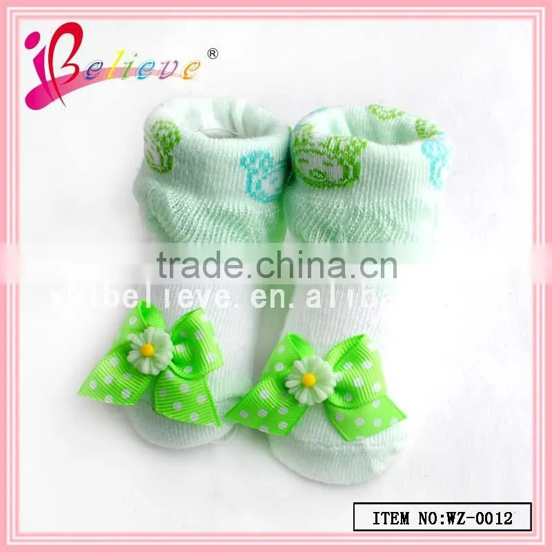 New arrival 100% cotton socks baby fancy compression sock,wholesale girl tube socks