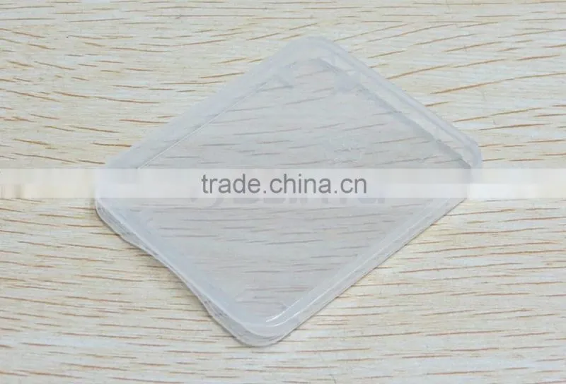 Transparent Eco-Friendsly Plastic Case CF Card Box Memory Card Case