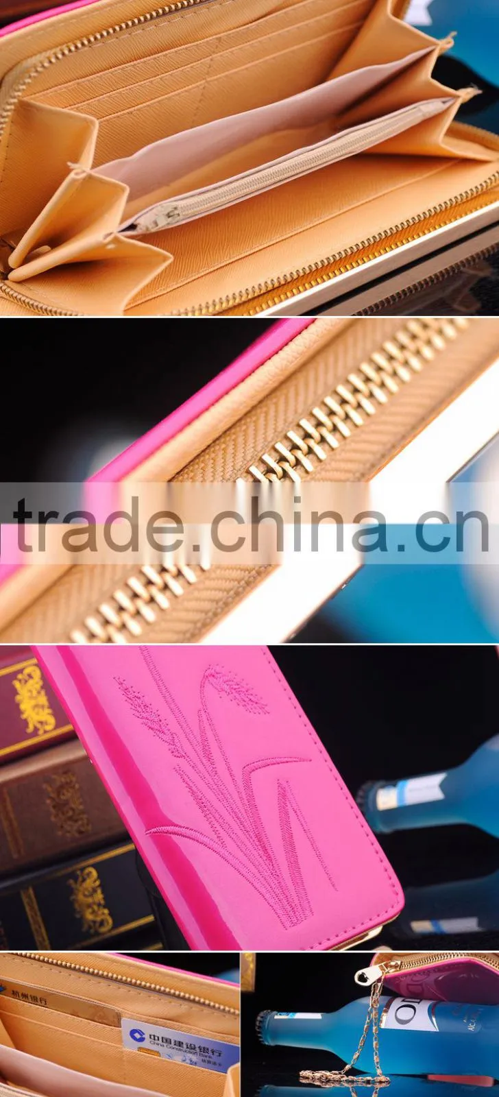 Women's Large Capacity Luxury Wallet With Zipper