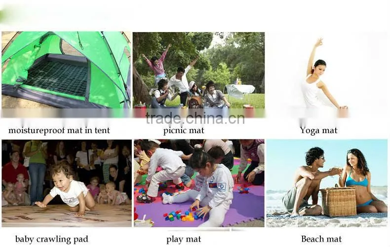 100% Acrylic Outdoor Portable Waterproof Camping Mattress