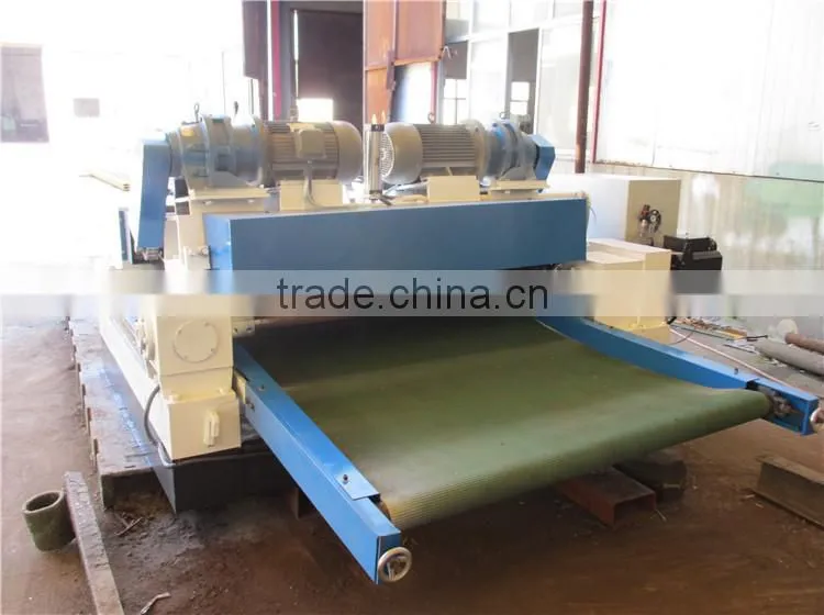 plywood making machine spindleless veneer lathe peeling lathe
