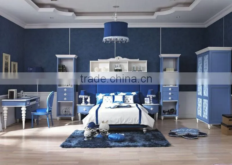 Popular kids furniture children bedroom set new design with exquisite form