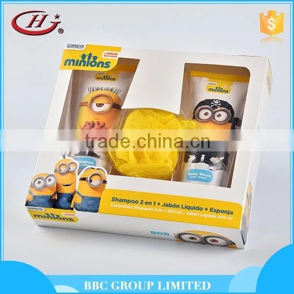 BBC Minons Gift Sets OEM 002 Body care natural moisturizing 200ml bath set baby shower gel