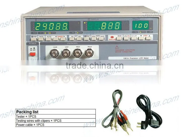 precision digital LCR meter LCZ meter(SS1061A)(measure frequency 40Hz~200KHz) replace WK3245 LCZ meter
