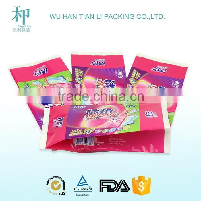 sanitary pad packaging