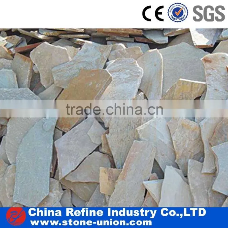 Natural Wooden Yellow Quartzite