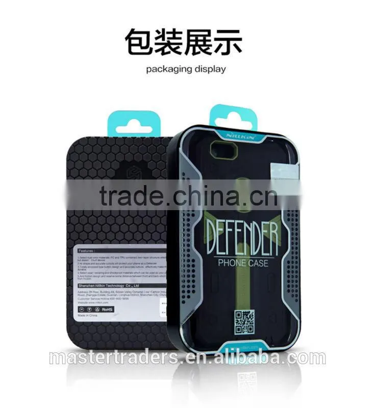Original Nillkin Hanjiang II TPU PC Back Cover Protective Case For HTC One M9 MT-3540