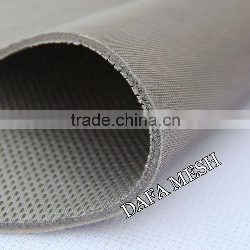 100% polyester spacer breathable 3D sandwich fabric