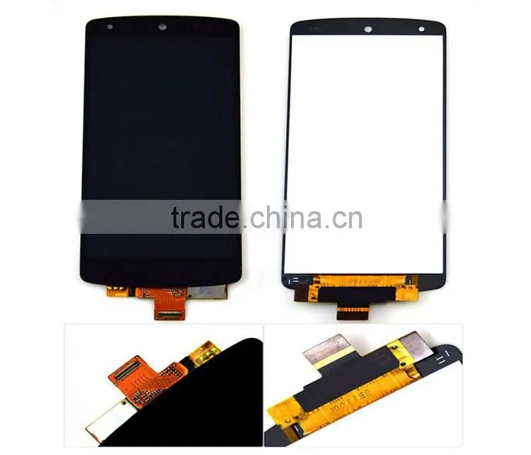 Wholesale touch screen digitizer replacement parts display assembly original lcd for LG Nexus5/D820