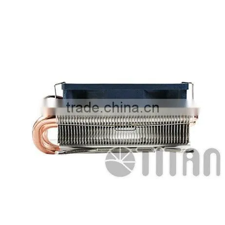 CPU 1.5 U low profile Intel LGA 775 1155 1156 AMD PWM controller heat pipe cooler