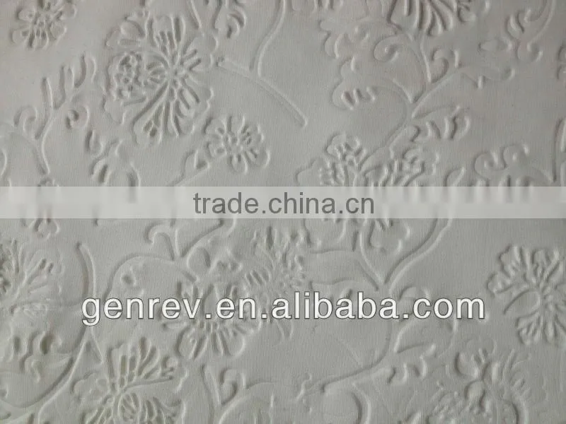 2013 Newest design 100%polyester embossed fabric
