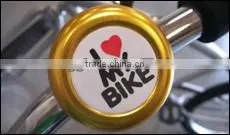 unique customized steel bicycle bells