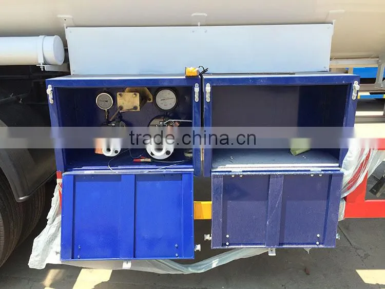 LPG tank trailer 40000 liters, 40000 liters ASME lpg gas tanker semi trailer, ASME lpg trailer