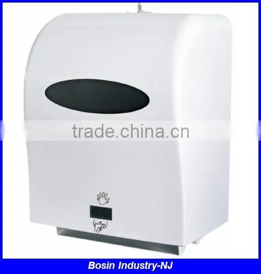 plastic paper dispenser automatic, wall mounting sensor paper towel dispenser
