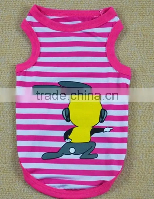 pet soft and lovely print clothing dog clothes