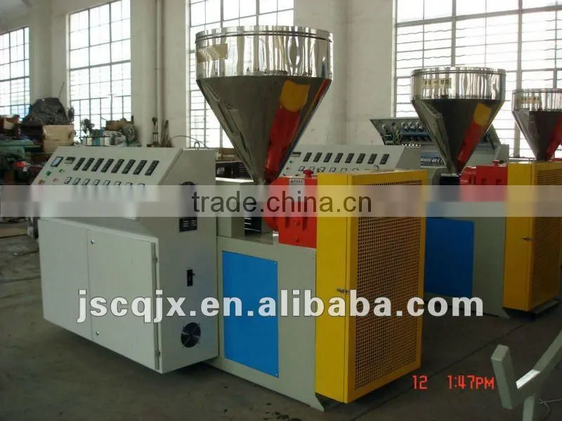 SJ65/25 Single plastic extrusion machine for pipe/sheet/profile