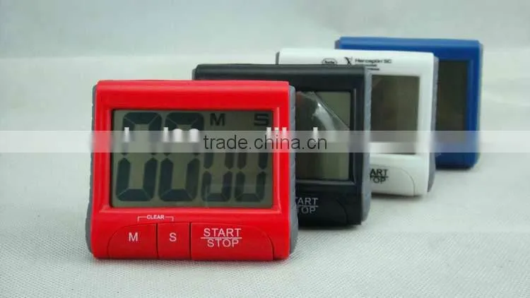 Multi-functional Universal 1-99 Mins Countdown /Up Large Display Digital Battery Power Timer Switch with Standing Clip Magnet