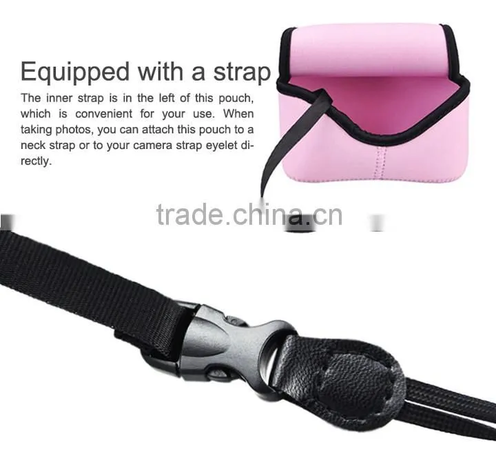JJC Waterproof Shockproof Neoprene Protector Mirrorless Camera Pouch Case Bag