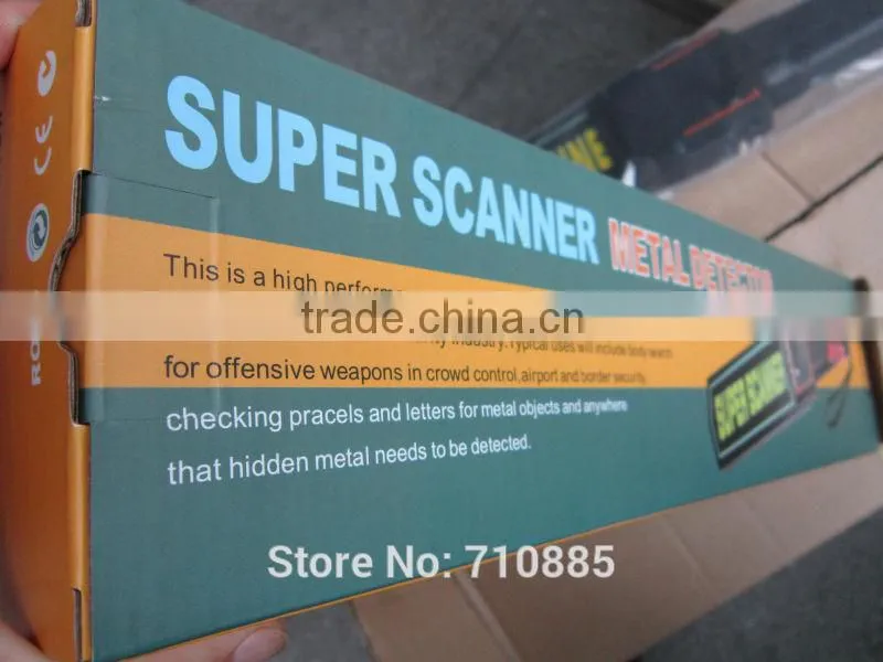 Super Scanner Handheld metal detectors exported to more than 80 countries