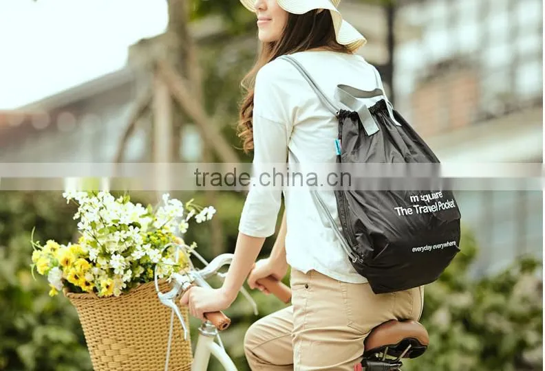 Factory direct! 2016 new customized folding gym bag