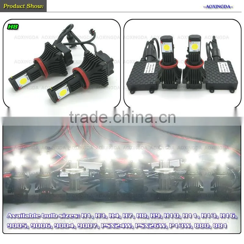 high quality H8 LED headlight fog light bulb 12V/24V