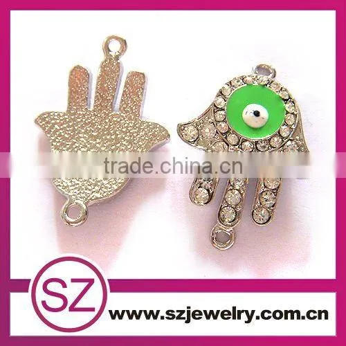 G70 newest green crystal cross religious pendant