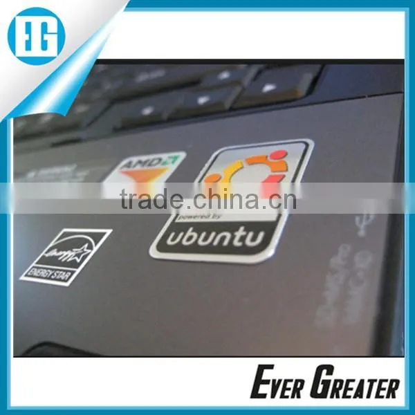 custom furniture label, customized electroformed sticker 3M tape metal sticker custom metal logo stickers