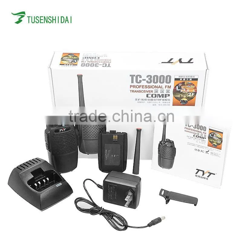 TYT TC-3000 8W Ham Transceiver Professional 400-470MHz Long Range Walkie Talkie