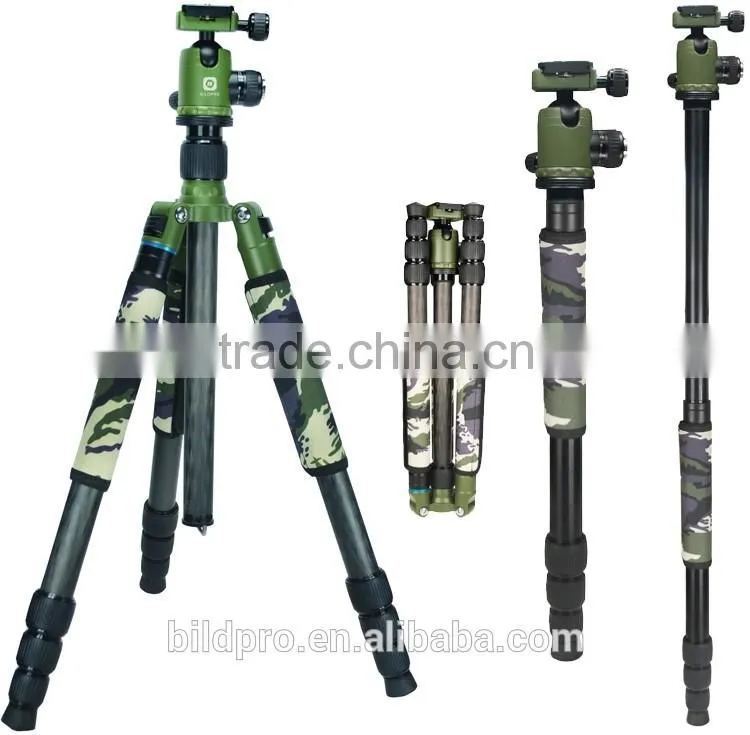 BILDPRO CW-254 Best Products Carbon Tripod Camera Stand Compact Tripod For Portable Cameras