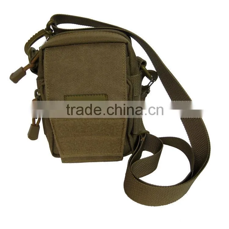 Camouflage molle tactical military mobile hanging pouch
