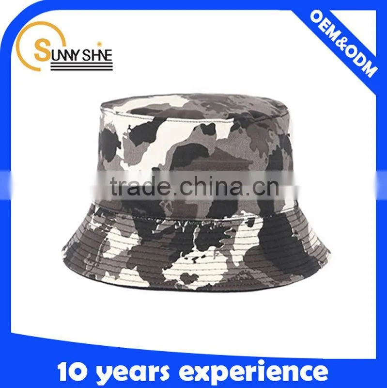 custom 100% cotton floral camo bucket hats wholesale
